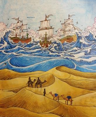 Море в пустыне от KrayTsveta