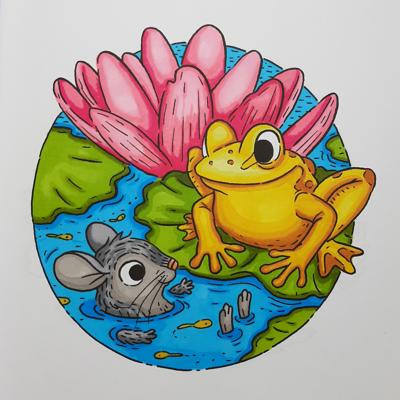 Работа от Natalya_coloring
