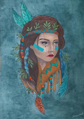 Индианка от Shotgunsmile