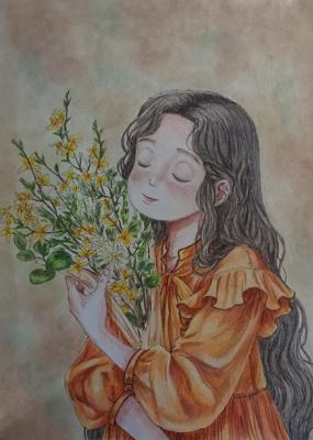 Жёлтая весна в моих руках от Owl