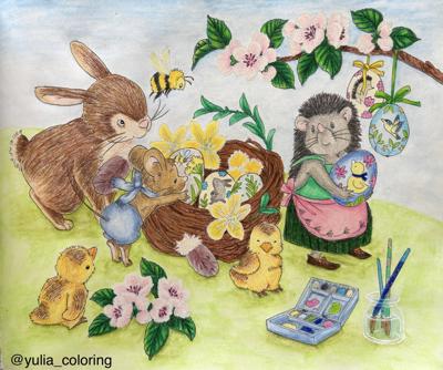Работа от Yulia_coloring
