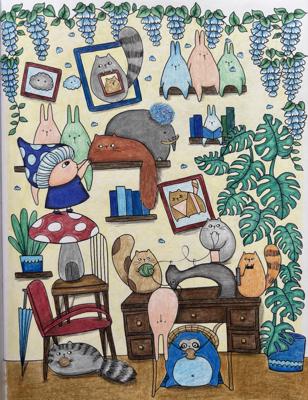 Работа от Yulia_coloring