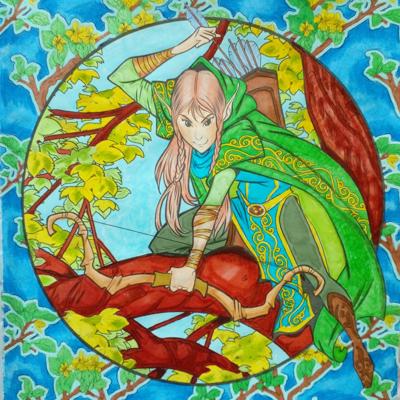 Работа от Ausmalecke