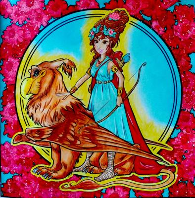 Работа от Ausmalecke