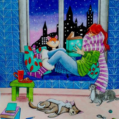 Работа от Ausmalecke