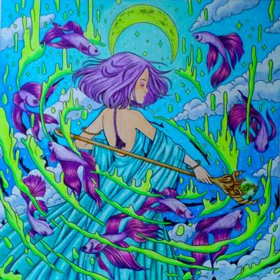 Работа от Ausmalecke