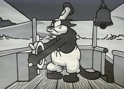 раскрасить картинку из мультика паровозик Вилли от Alexandra