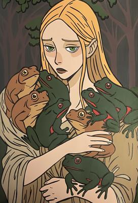 Клан - Персонаж с рыжими волосами от Alexandra