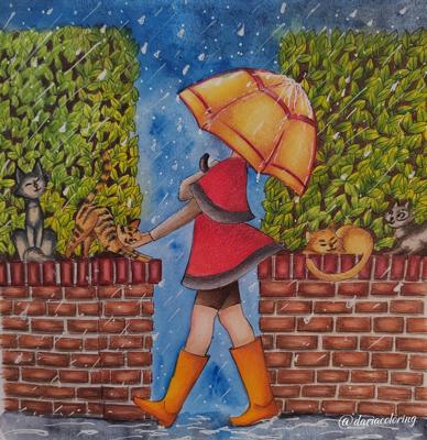 Работа от Dariacoloring