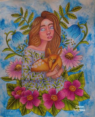 Весна от Dariacoloring