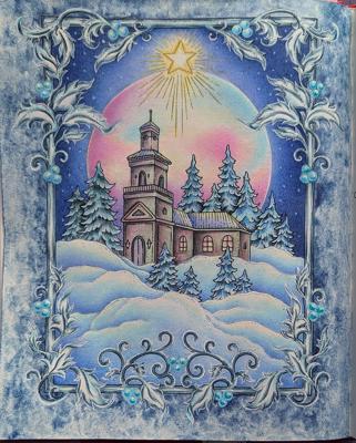 Зимняя сказка от lika.coloring