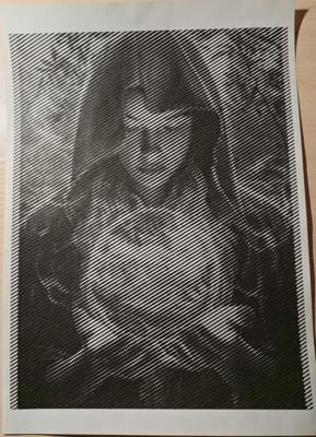 Девушка с гадальным шаром от Anika Berg