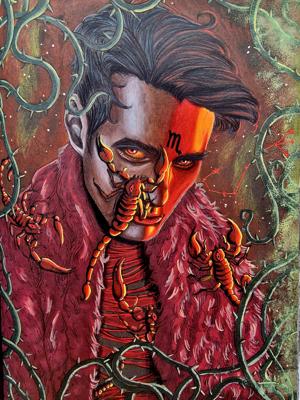 Скорпион 🦂 ♏️ от Coloring with Marina