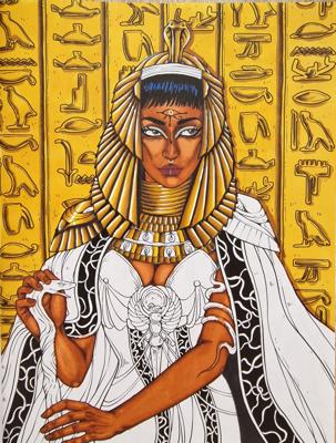 Клеопатра от Coloring with Marina