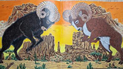 A ram от Coloring with Marina