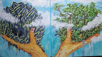 A shard of ice от Coloring with Marina