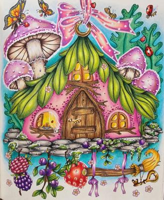Домик феи от Coloring with Marina