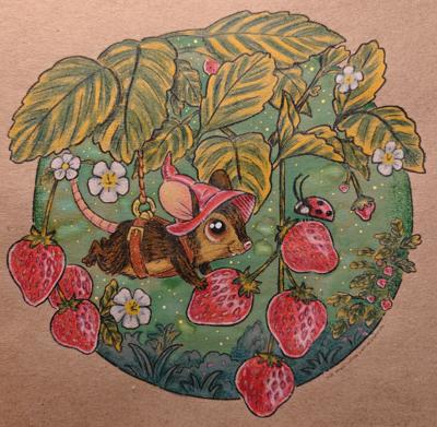 Клубнично настроение от Helena DevLin