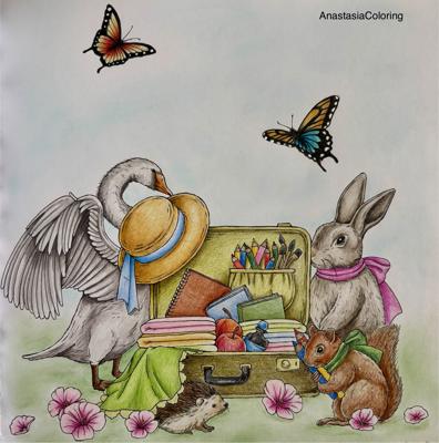 Работа от AnastasiaColoring