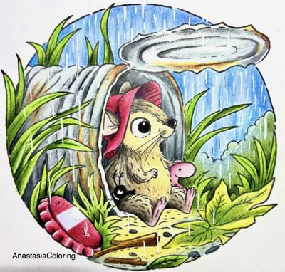 Работа от AnastasiaColoring