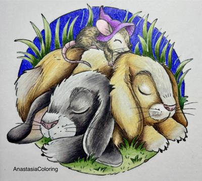 Работа от AnastasiaColoring