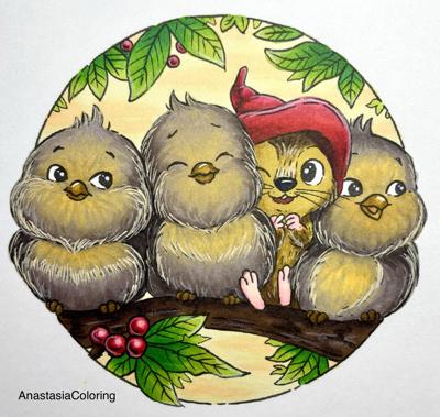 Работа от AnastasiaColoring