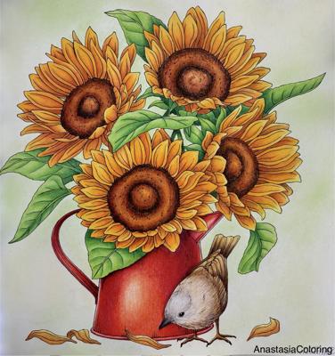 Работа от AnastasiaColoring