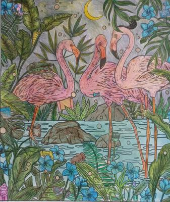 фламинго от Mariska
