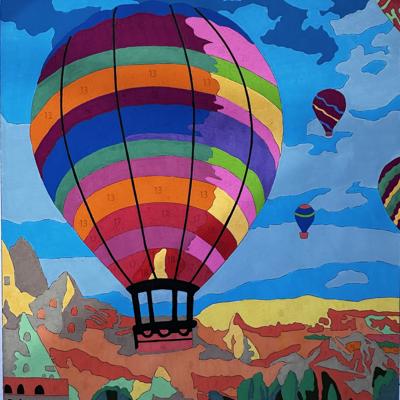 Каппадокия 3/15 ( Картины по номерам. Вокруг мира) от Veto4kasv