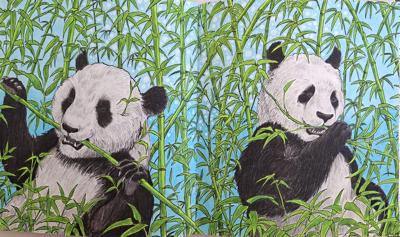 Большая панда от bazderaa