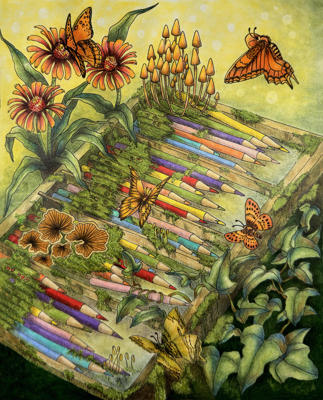 Карандаши от AlbishArt