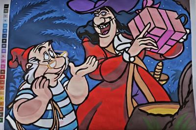 Капитан крюк с кодом (z-zibeef, G-guangna, I-infiart, и 1 rosymeng) от Alenka