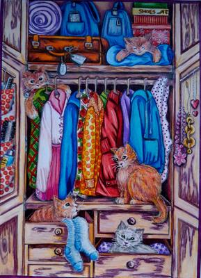 Котики в шкафу от AlineD