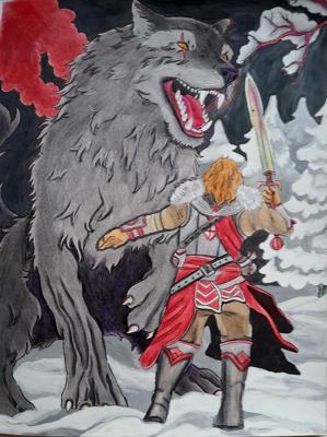 Фенрир от AlineD