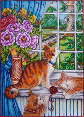 Мир за окном от AlineD