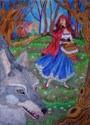 Красная шапочка от AlineD