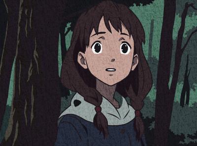 Девушка в лесу от Sxnwr