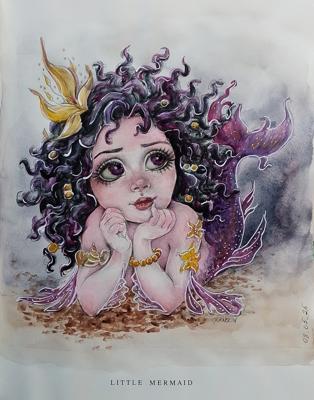 Маленькая русалочка от DarColorBook