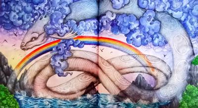 Радужный змей от DarColorBook