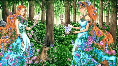 Нимфы от DarColorBook