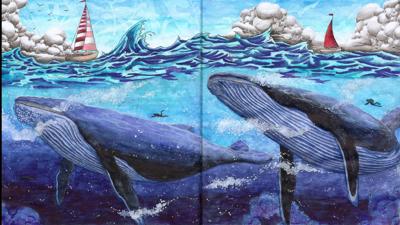 Синие киты от Velle E.