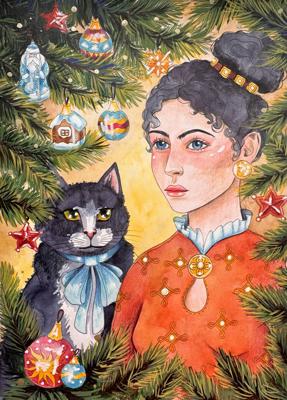 Зимняя сказка от Anastasiia