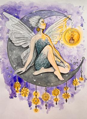 Волшебная луна от Anastasiia