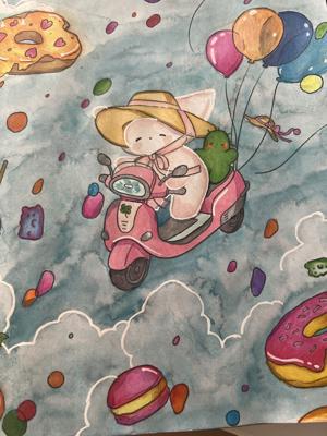 Работа от Луна