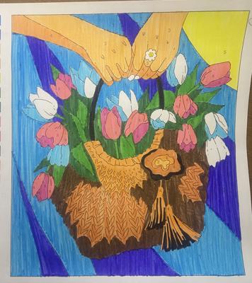 Работа от Яна_РазноцветноеНастроение