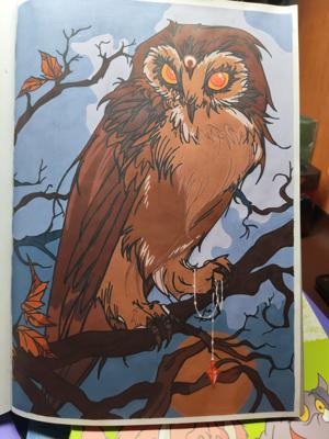 Колдовская сова от СергеевнаART