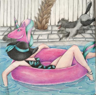 Работа от Colouring_dream