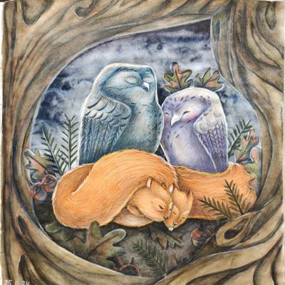 Работа от Colouring_dream