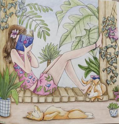 Работа от Colouring_dream