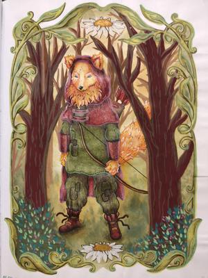 Работа от Colouring_dream